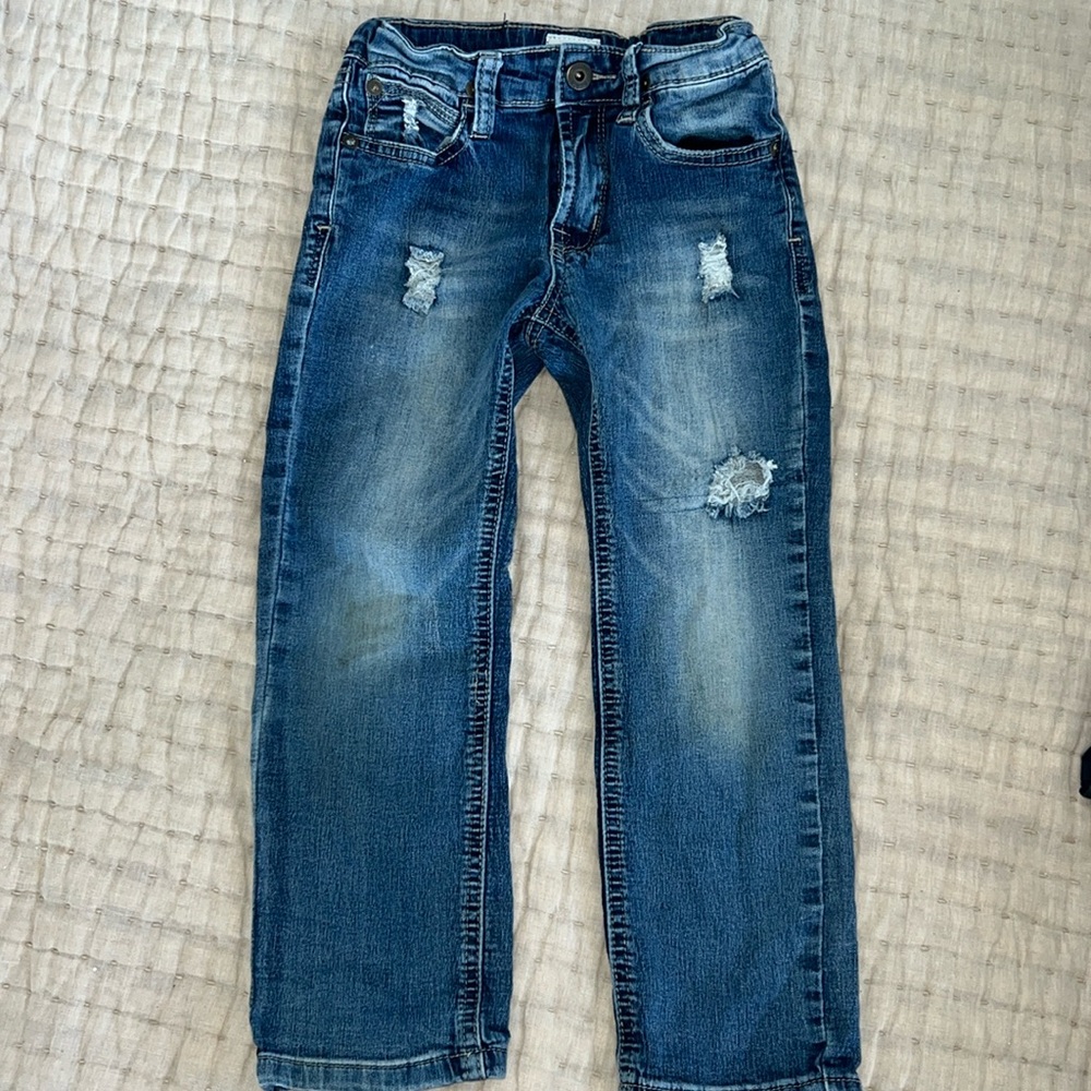 Hudson worn slim stretch denim jeans | 5T - Picture 2 of 5